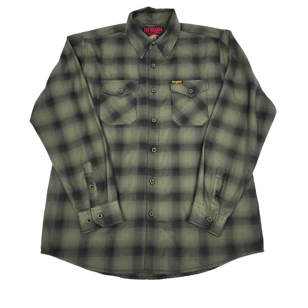 Dixxon Fireside Flannel Black Rifle Coffee Company Outdoor Workwear Mens Large *